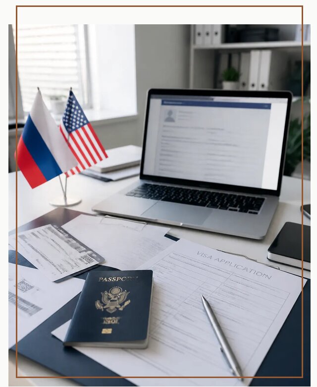 Оформление визы в США для туристов и бизнеса в Чите