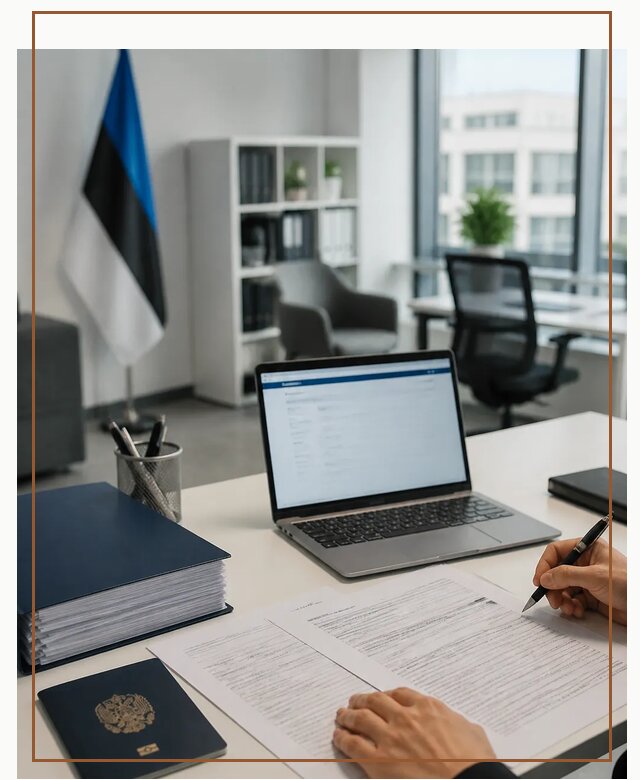 Оформление ВНЖ в Эстонии для переезда и легального проживания в Чите