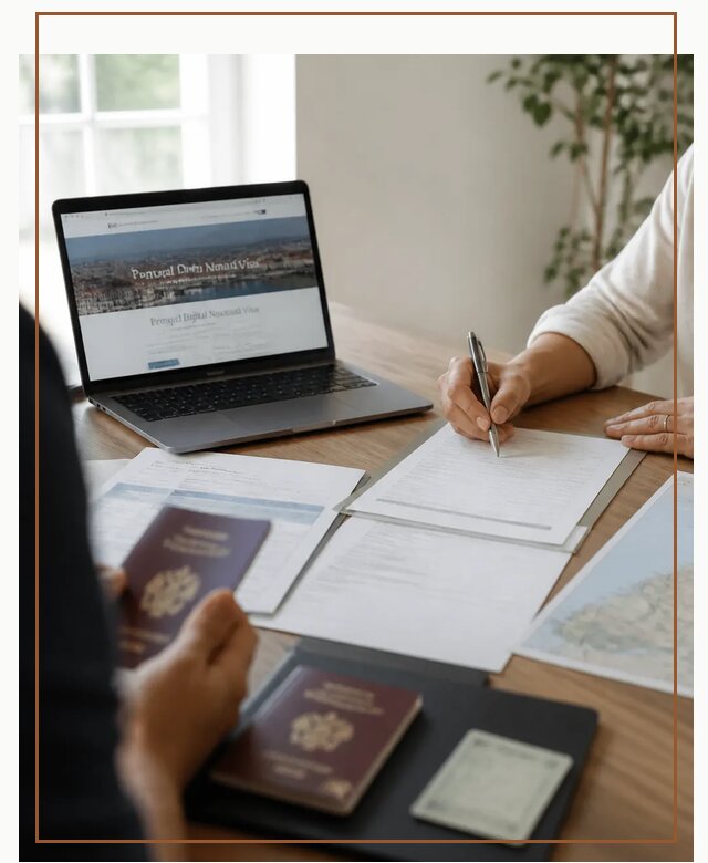 Оформление Digital Nomad и ВНЖ Португалии в Чите